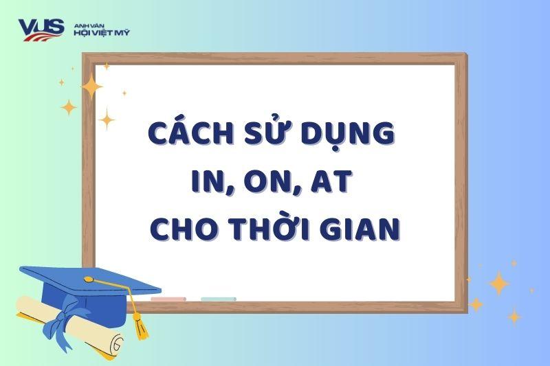 cách dùng in on at