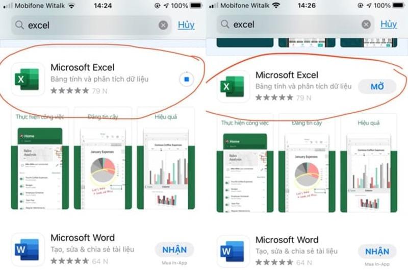 Hướng dẫn cách sử dụng Excel trên điện thoại iphone và Android