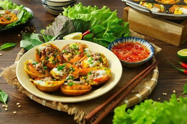 bánh khọt miền Nam hấp dẫn