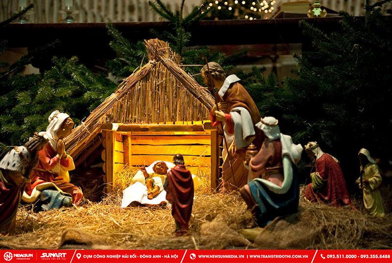 Hang đá Noel chính là nơi mà chúa Giê-su sinh ra đời