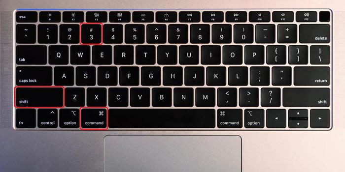 Nhấn tổ hợp phím Shift + Command + 3 để chụp toàn màn hình