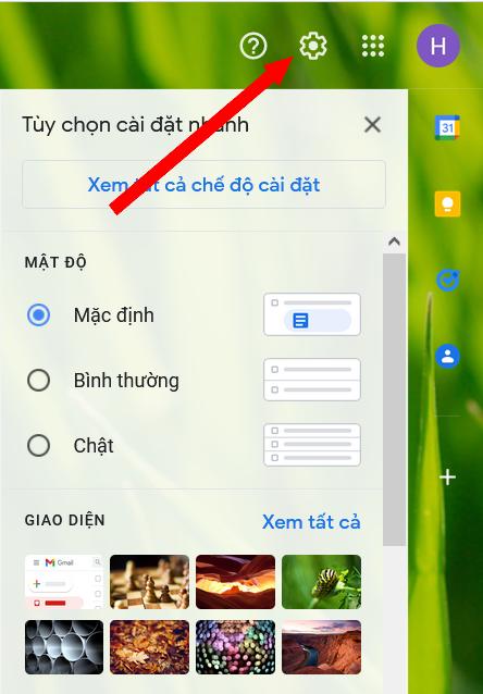 Hướng dẫn thay đổi giao diện mới cho hộp thư Gmail - 1