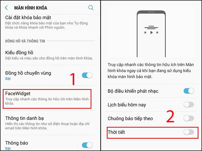 Bí quyết hiển thị thời tiết trên màn hình khóa iPhone, Android một cách đơn giản - Mytour