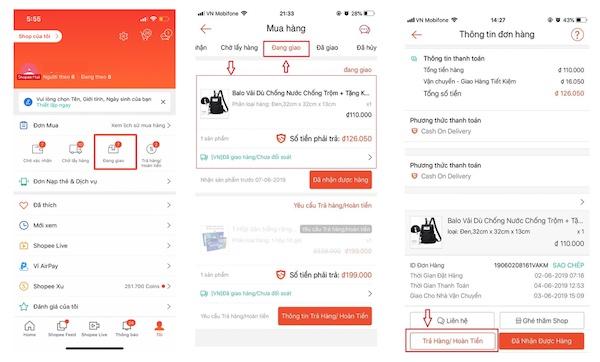 Hướng dẫn chi tiết cách hoàn tiền trên Shopee khi đã nhận hàng