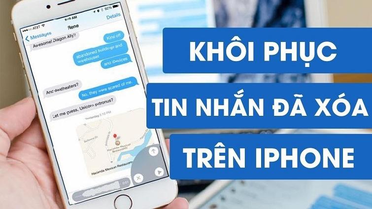 Lấy lại tin nhắn đã xóa trên iPhone bằng cách nào? - Ảnh 1