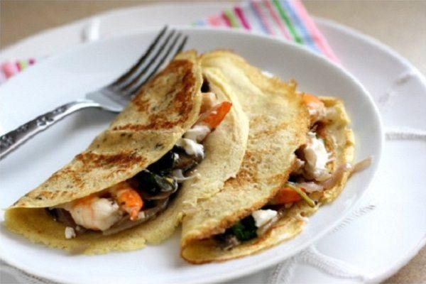 Cách làm bánh crepe mặn kiểu pháp ngon nhất