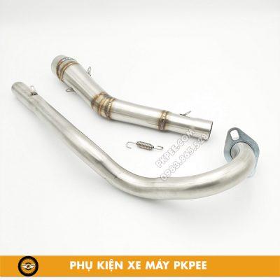 Cổ Pô 2 Khúc Inox 304 Exciter 150