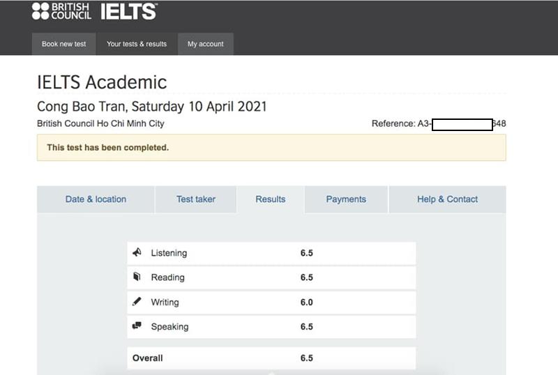 Nhận bằng IELTS ở đâu và có cần đóng thêm chi phí gì không?