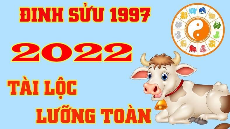 Tử vi tuổi Đinh Sửu 1997 năm 2022: một năm đầy may mắn