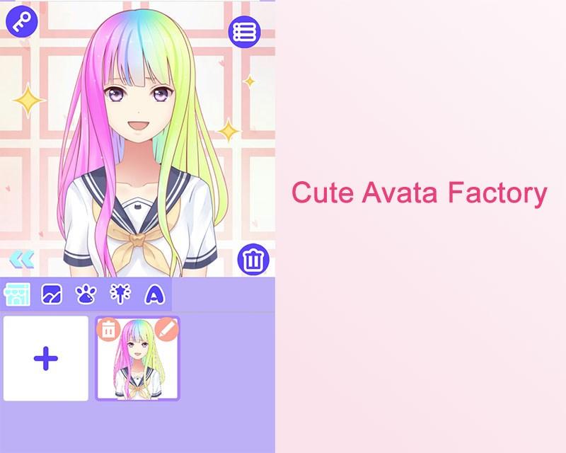 Cute Avatar Factory- Tạo avatar chibi cho cô gái