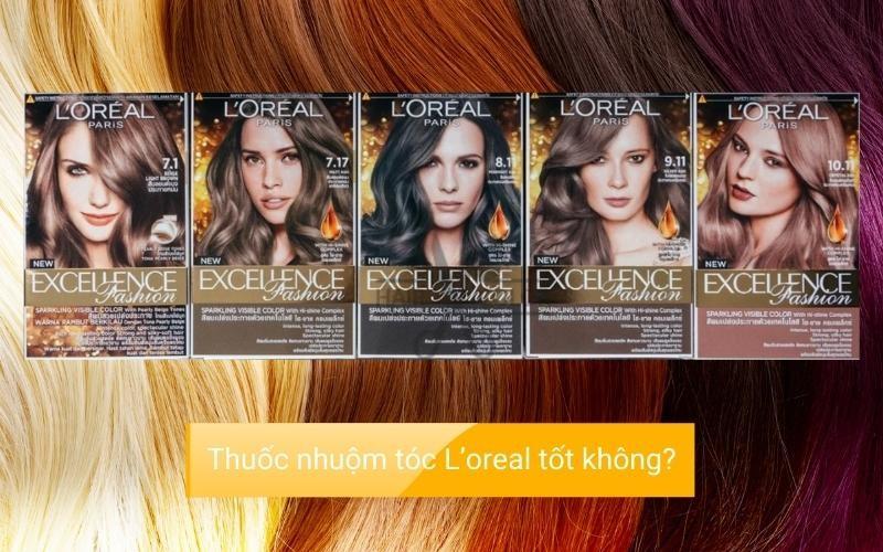 Bảng Màu Thuốc Nhuộm Tóc L’oreal Đẹp Nhất Năm 2022