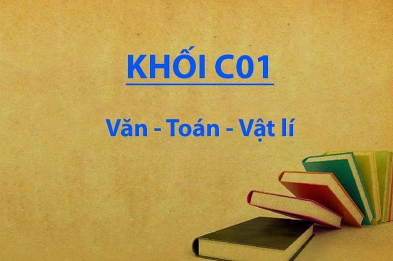 Khối C01 gồm những môn nào? Khối C01 gồm những ngành nào? 