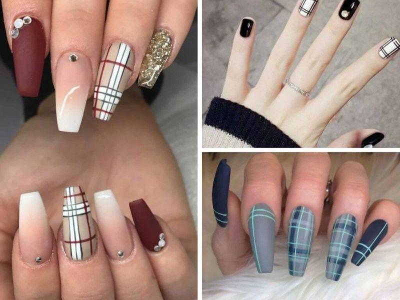 Top 20+ Mẫu Nail Kẻ Sọc Đẹp Và Cá Tính Cho Các Nàng