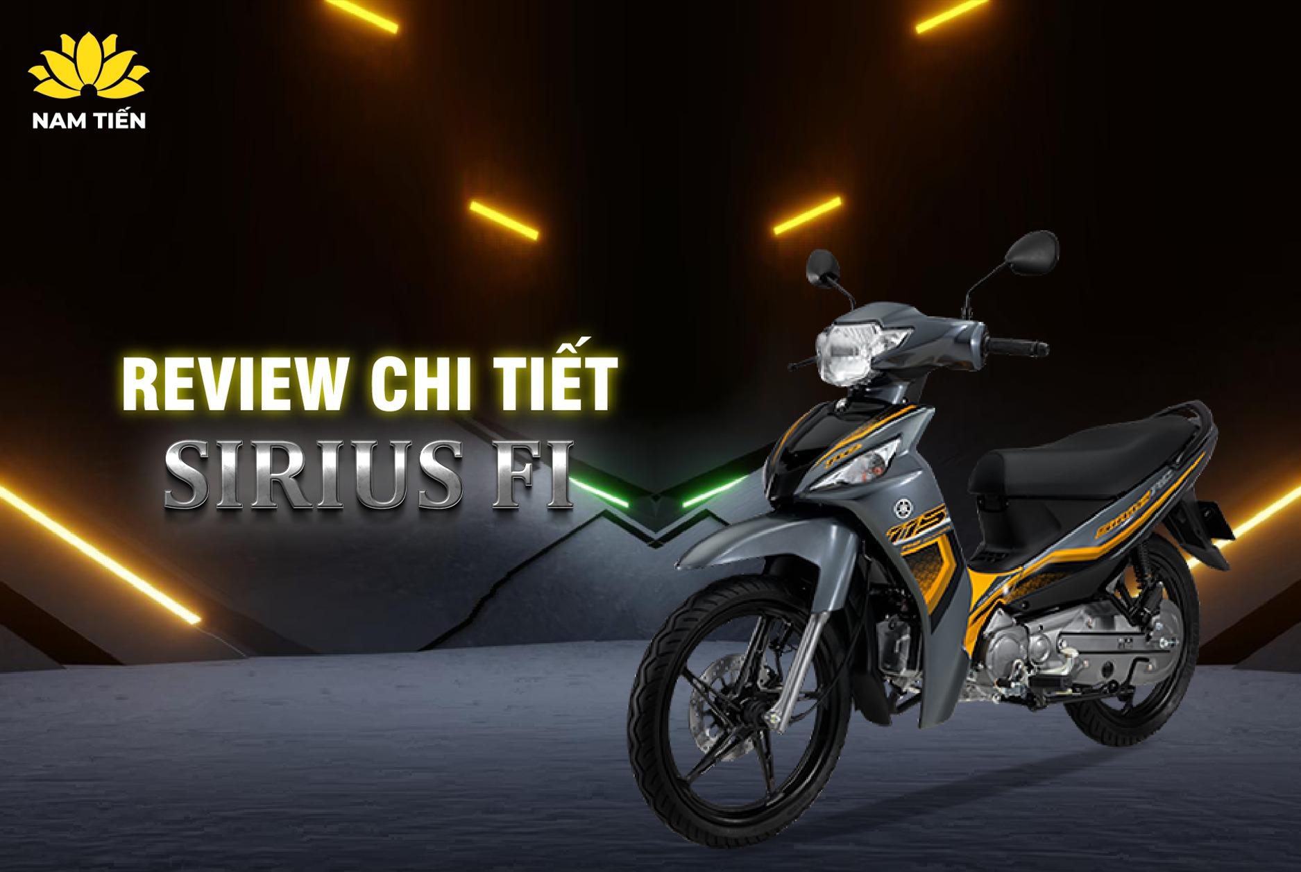 Các mẫu xe Sirius FI 2022