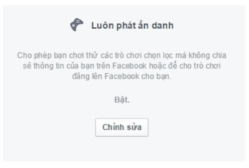 Bí quyết chặn tính năng tự động chia sẻ của game lên Facebook