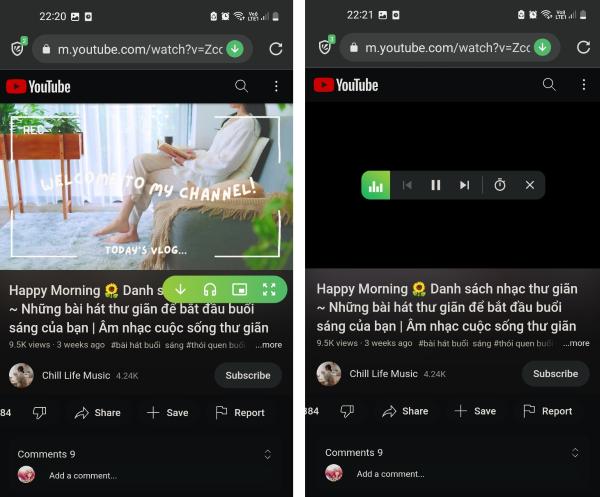 Cách nghe nhạc YouTube tắt màn hình trên Android và iOS