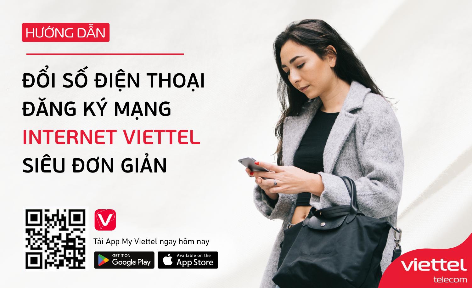 Hướng dẫn đổi số điện thoại đăng ký mạng internet viettel siêu đơn giản