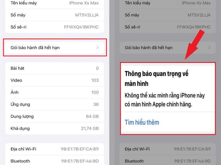 8 cách kiểm tra màn hình iPhone đã thay chưa