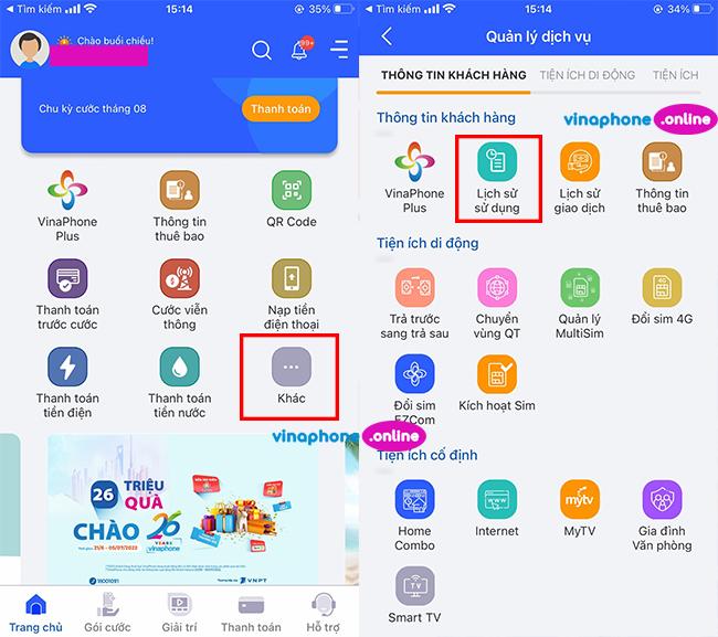 Chi tiết 4 cách tra cứu dịch vụ Vinaphone đang sử dụng