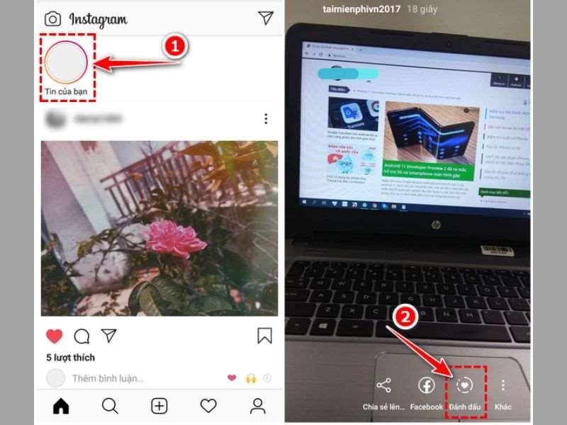 Hướng dẫn cách lưu trữ tin trên Instagram khi chưa đủ 24h nhanh nhất