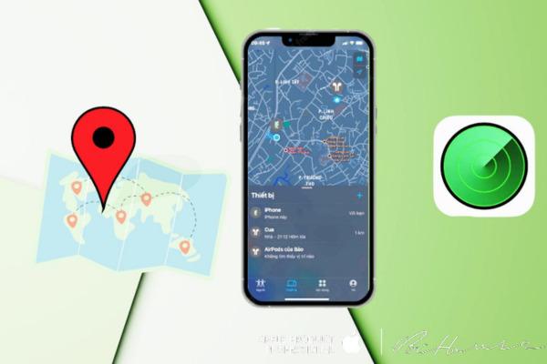 Sử dụng định vị trên điện thoại iphone