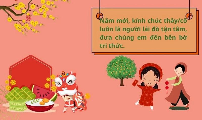 Gợi ý lời chúc Tết thầy cô cực hay, ý nghĩa dịp đầu năm