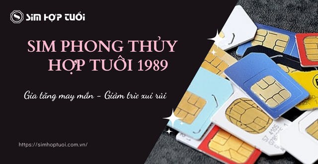 Các loại số điện thoại hợp tuổi 1989 được nhiều người tin dùng