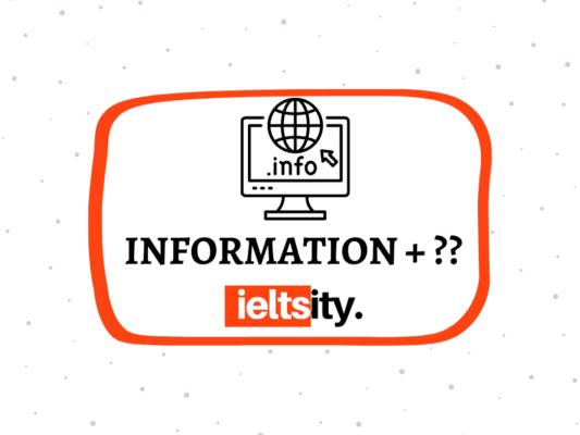 Information đi với giới từ gì?