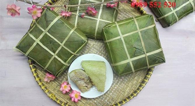 đặc sản bánh chưng bờ đậu