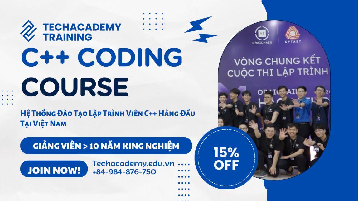 Khóa Học Lập Trình C/C++ Cùng Chuyên Gia CNTT – Dành Cho Người Mới Bắt Đâu