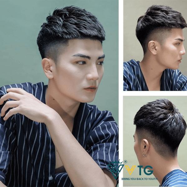 TOP kiểu tóc mohican để gáy nhọn cá tính 2024