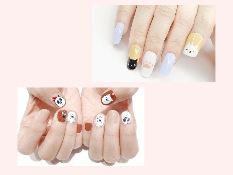 99+ Mẫu Nail Đáng Yêu, Dễ Thương, Cute Dành Cho Các Nàng 2024