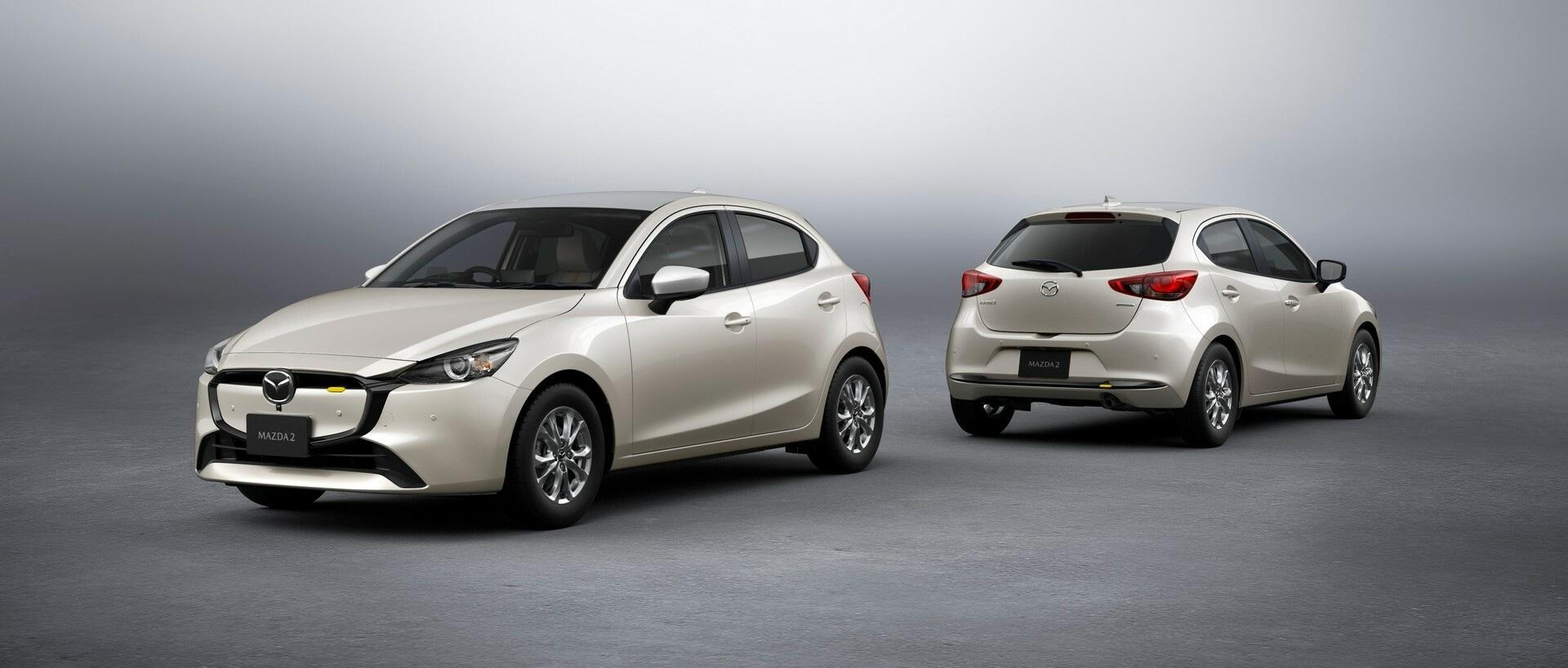 Mazda2 2024 được nâng cấp nhẹ, thêm 2 màu sơn mới