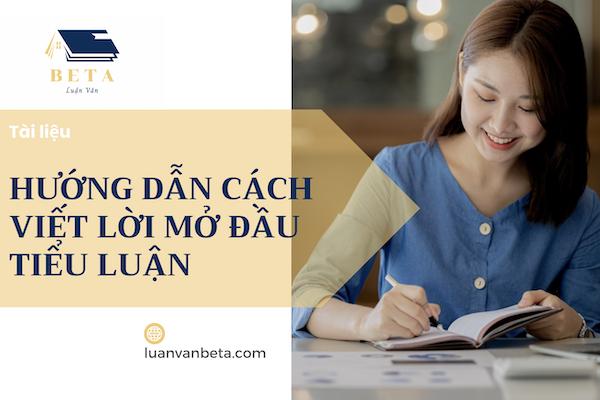 Lời Mở Đầu Tiểu Luận: Hướng Dẫn Cách Viết & Mẫu Tham Khảo