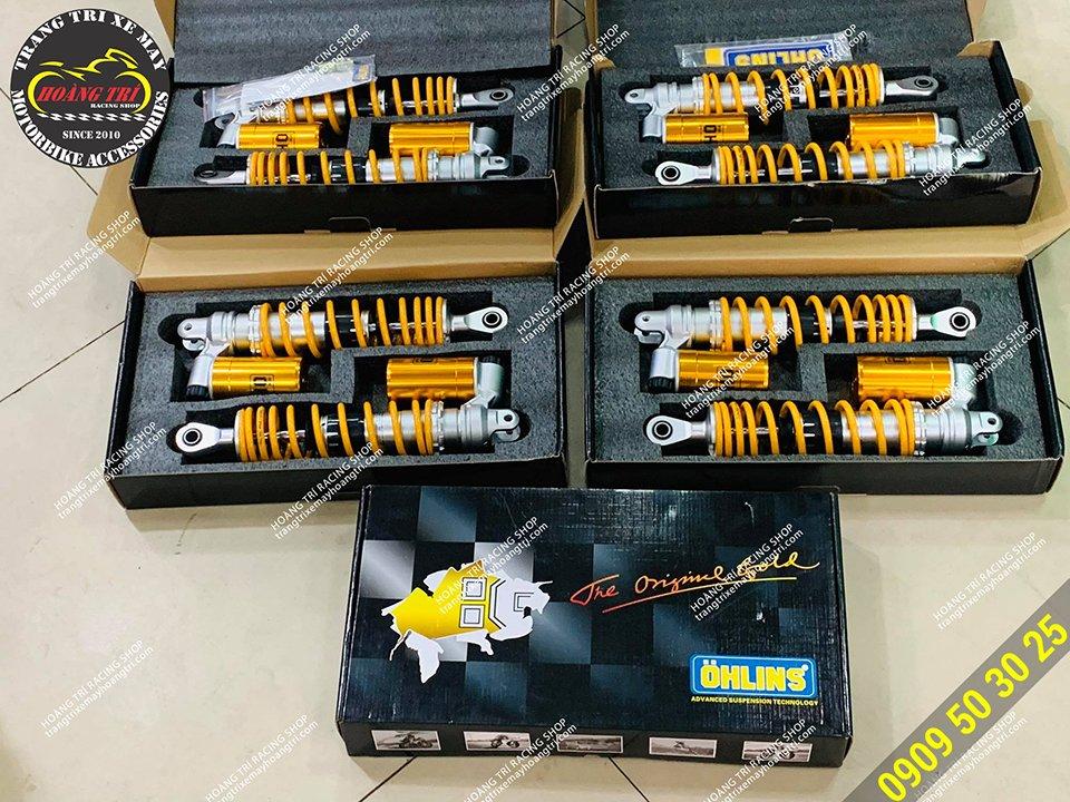 Phuộc bình dầu dưới Ohlins F cho xe Airblade, NVX, SH Ý, PCX