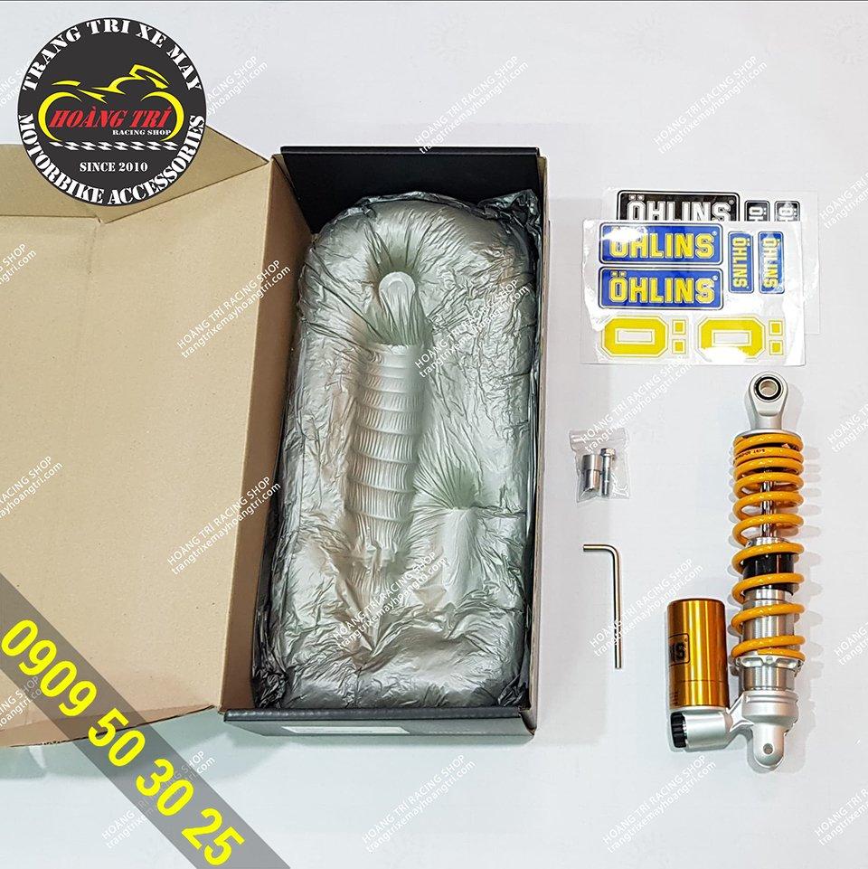 Phuộc Ohlins chính hãng bình dầu dưới YA 768 lắp Vario, Click Thái