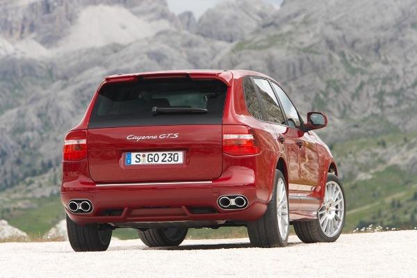 2009 Porsche Cayenne GTS Rear View