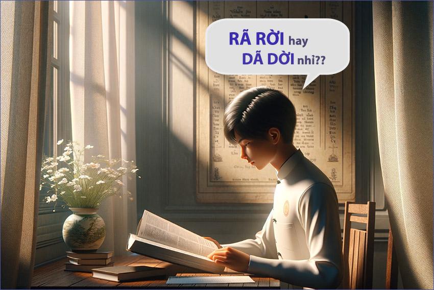 Dã Dời hay Rã Rời là từ đúng trong tiếng Việt?