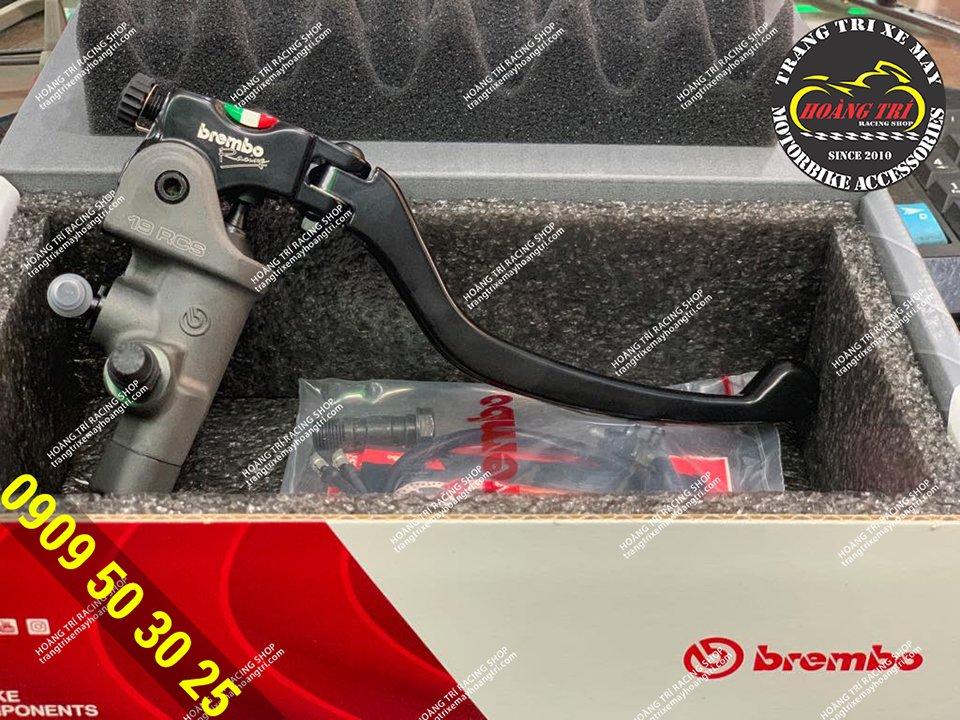 Full box tay thắng Brembo RCS 19 hàng chính hãng Italia