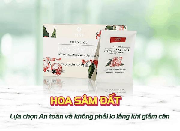 Có nên dùng trà Hoa Sâm Đất giảm cân “mẫu mới” không?