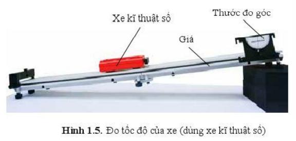 Sử dụng đồng hồ đo thời gian hiện số và cổng quang điện để đo tốc độ chuyển động có ưu điểm, nhược điểm gì?