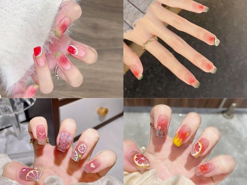 Top những mẫu nail trái cây dược yêu thích nhất hiện nay