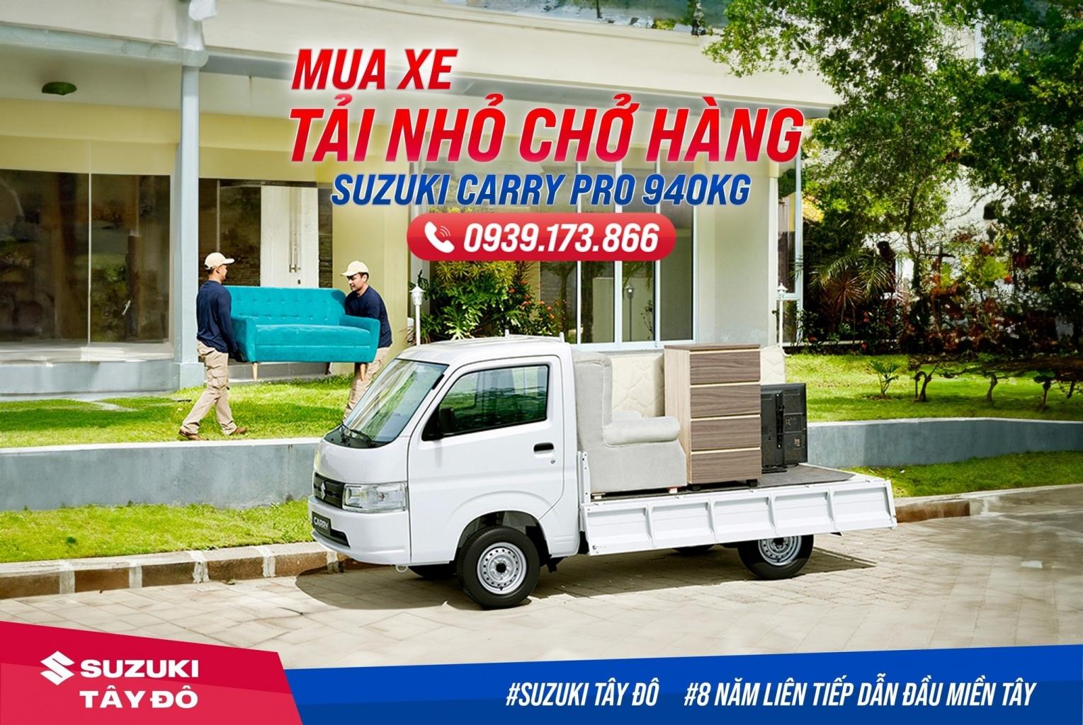 Giá xe tải Suzuki 1,25 tấn và dòng tải trọng từ 750kg, 810kg, 940kg loại nào dùng tiện lợi hơn?