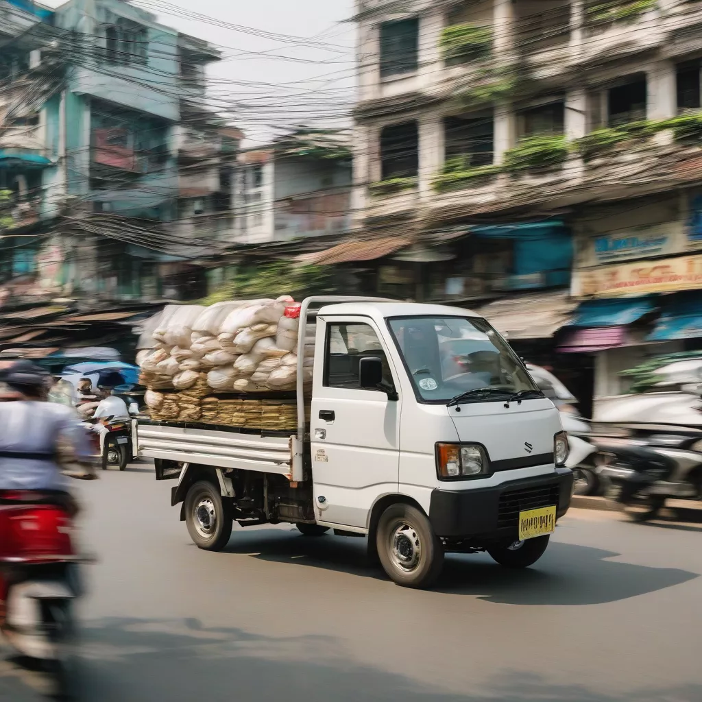 Bán Xe Tải Suzuki 750kg Cũ Tại Hà Nội: Lựa Chọn Thông Minh Cho Người Kinh Doanh