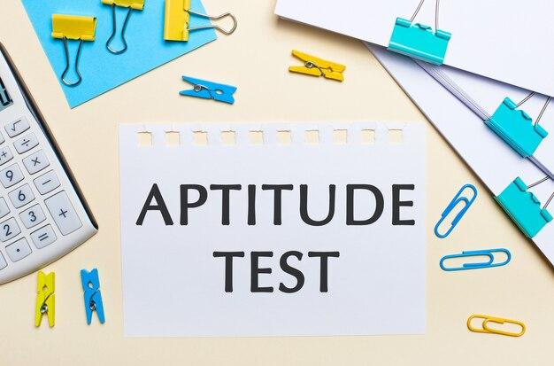 Aptitude test là gì? 7 dạng aptitude test phổ biến