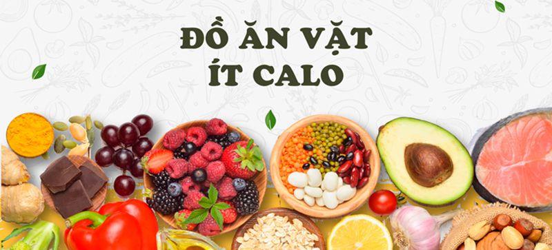 các món ăn vặt ít calo