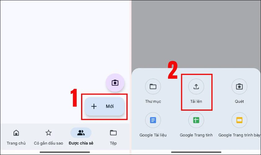 Hướng dẫn cách up file lên Drive của người khác dễ dàng