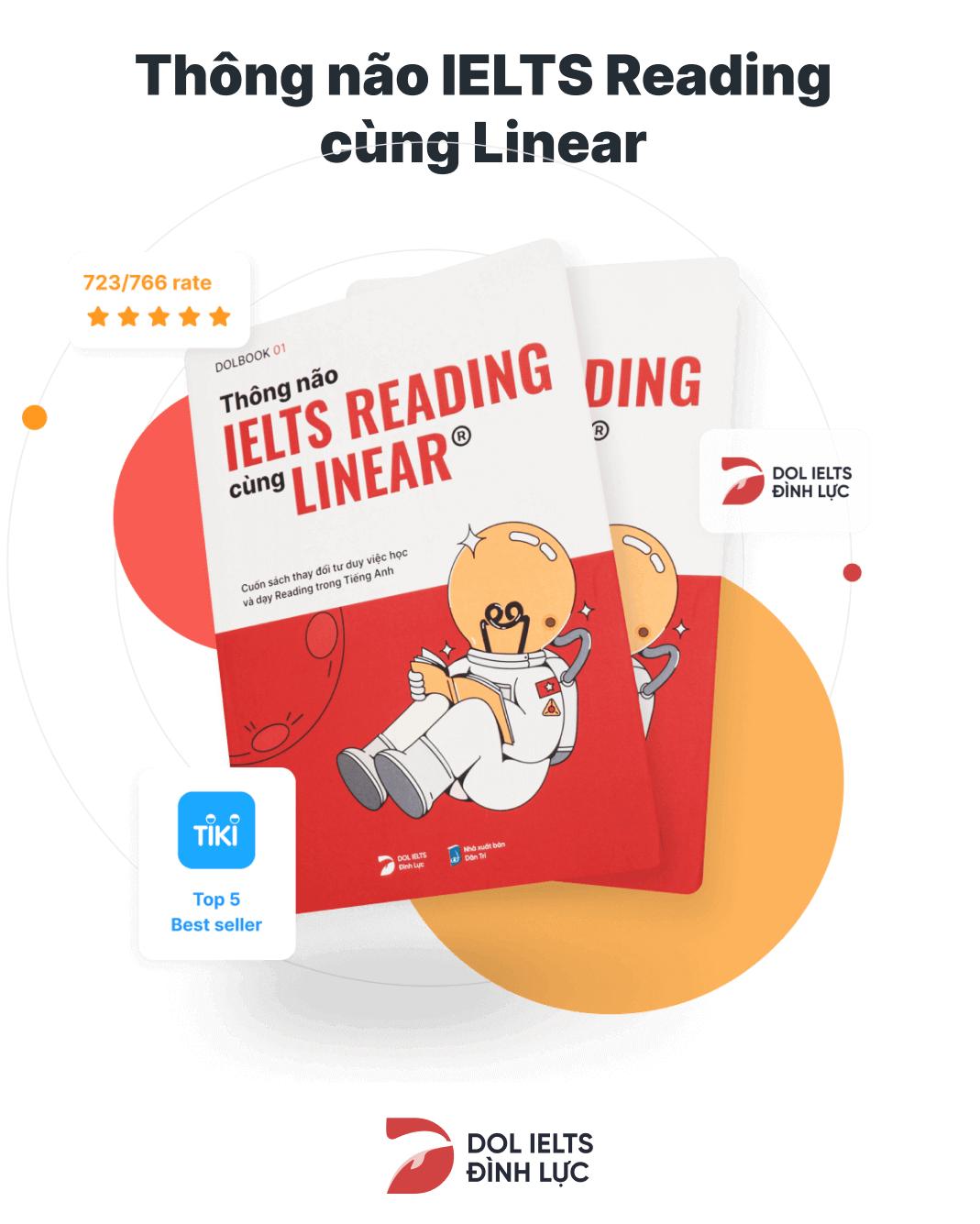 thông não ielts reading cùng linear