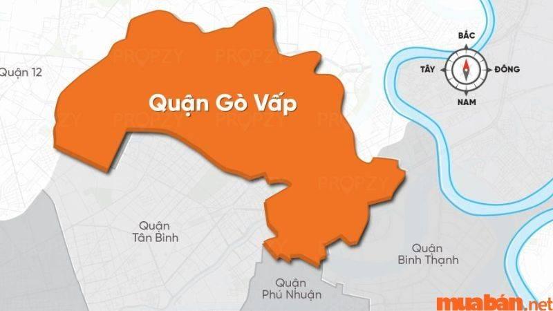 Bản đồ vị trí Gò Vấp