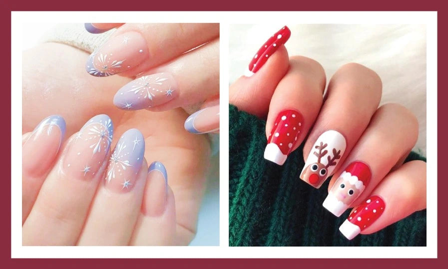 Mẫu nail màu sắc nhẹ nhàng, thanh nhã thích hợp với sinh viên và người làm văn phòng